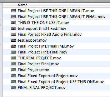 Filenames