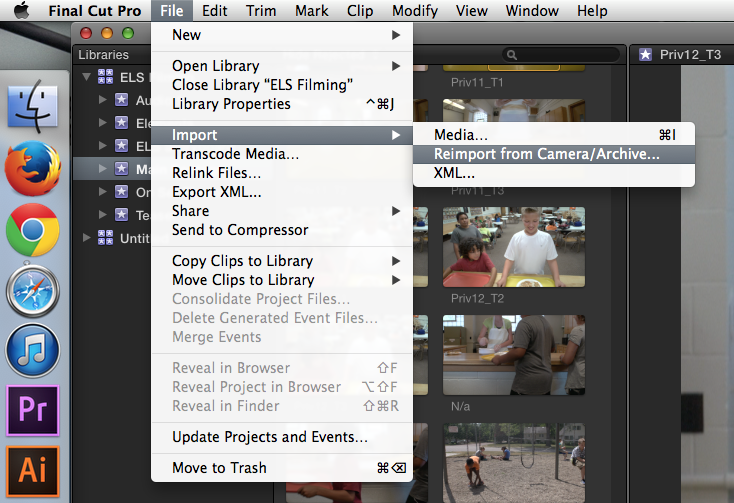 Help I Can't Export From Final Cut X!