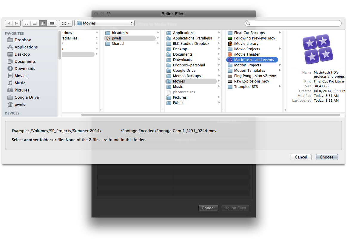 Final Cut X Pro on FAT32