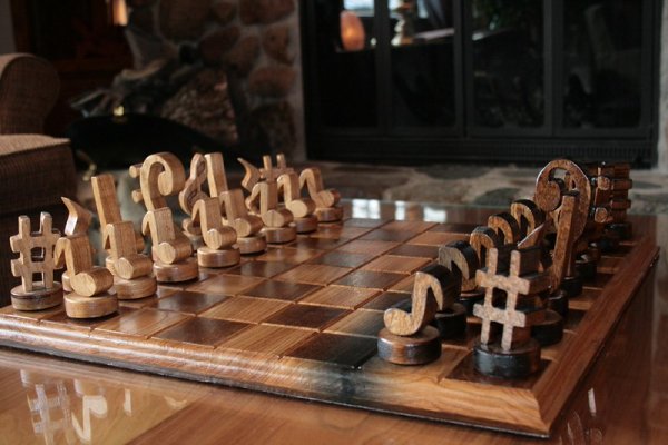 Musical Chess Set