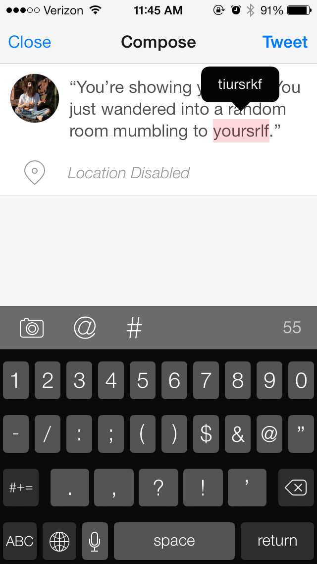 Auto-Incorrect