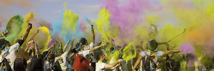 🇨🇳 happiest5k - Color Run in Shenzhen