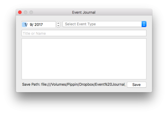 Event Journal
