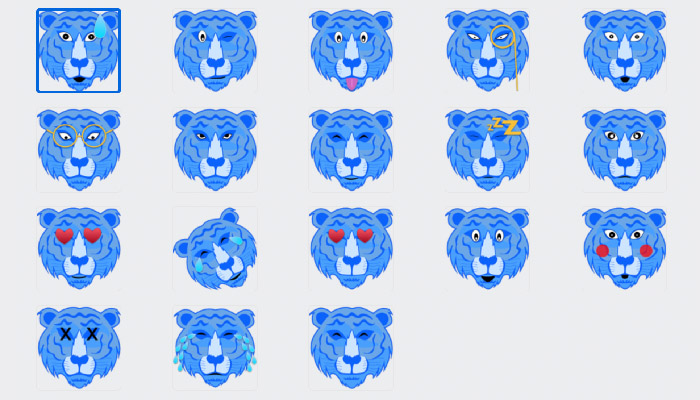 Water Tiger Stickers (2022)