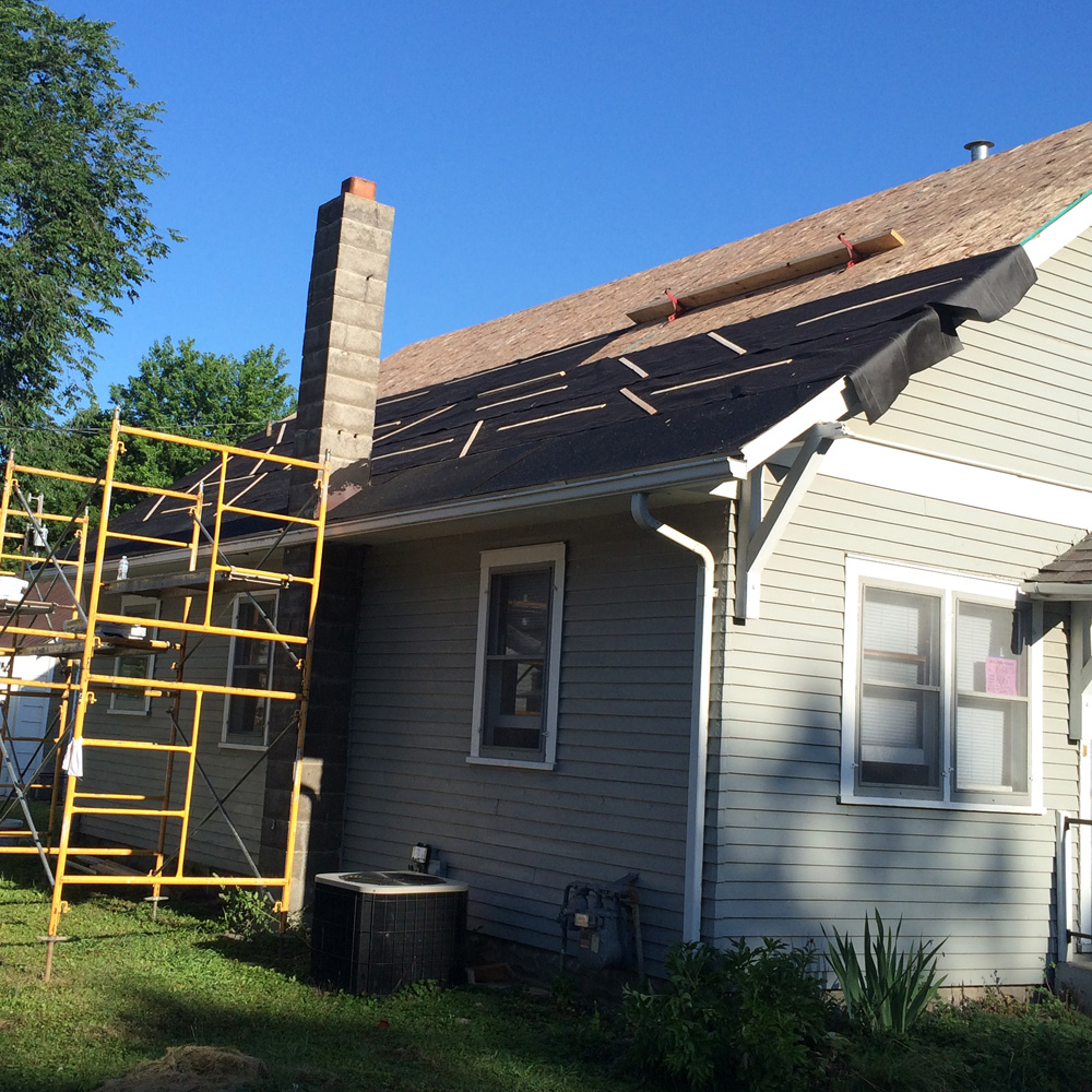 House For Sale. As Is. New Roof! (Some Assembly Required.)