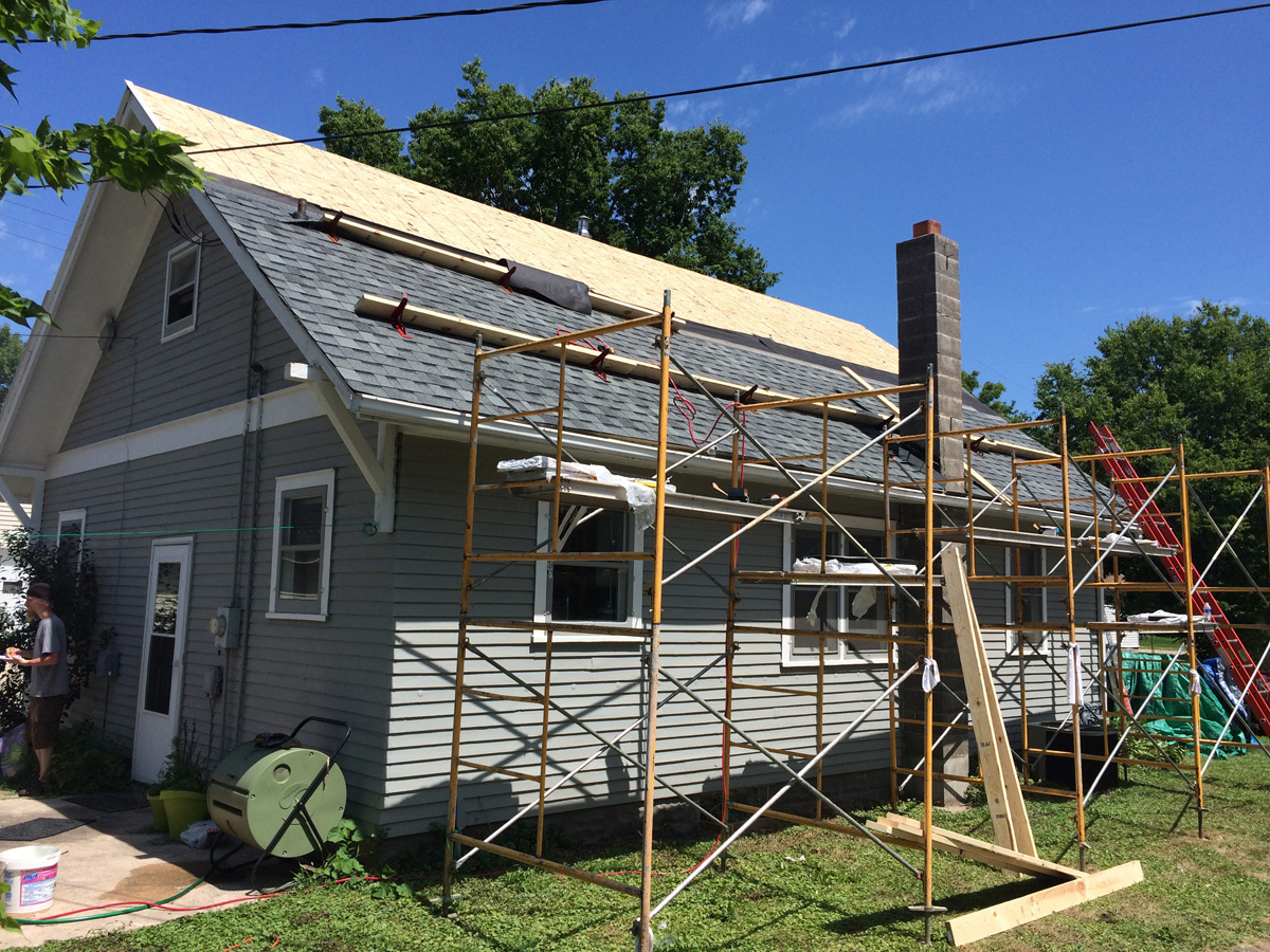 House For Sale. As Is. New Roof! (Some Assembly Required.)
