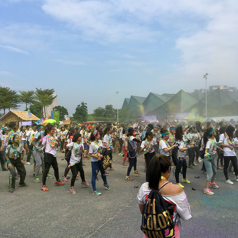 🇨🇳 happiest5k - Color Run in Shenzhen